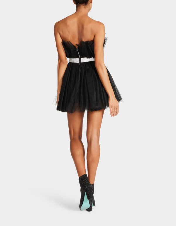 BETSEYS BLING TULLE DRESS BLACK | RE:LUV - Image 3