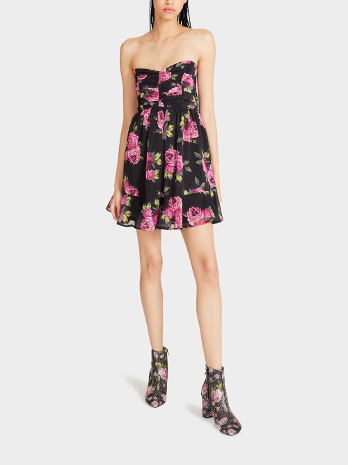 MARISSA MINI DRESS BLACK MULTI | RE:LUV