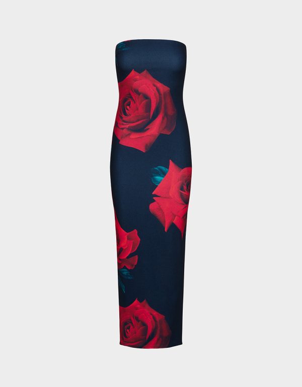 ROSE REVERIE DRESS RED - Image 6