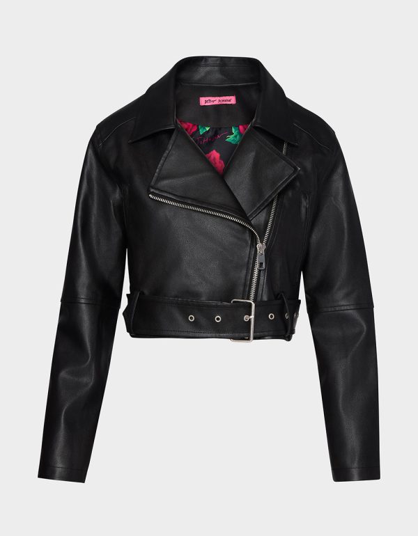 REBEL ROSE JACKET BLACK - Image 6