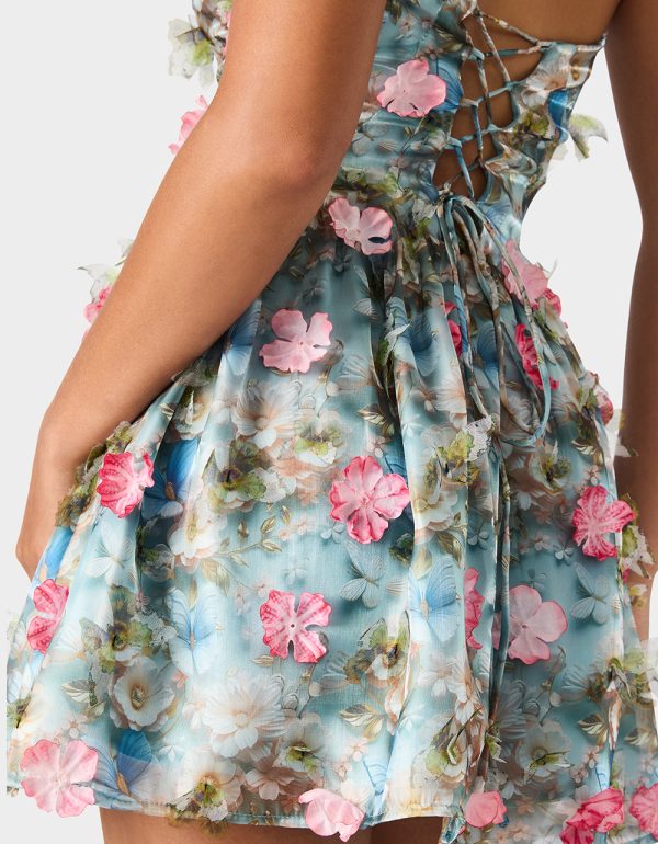 FLUTTER BLOOM DRESS MULTI - Image 5