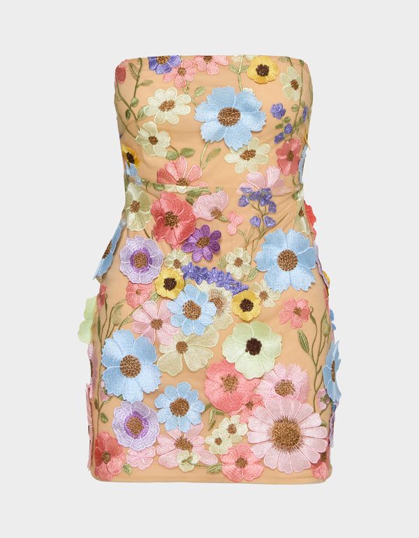 DAISY ME ROLLIN DRESS PASTEL MULTI - Image 6