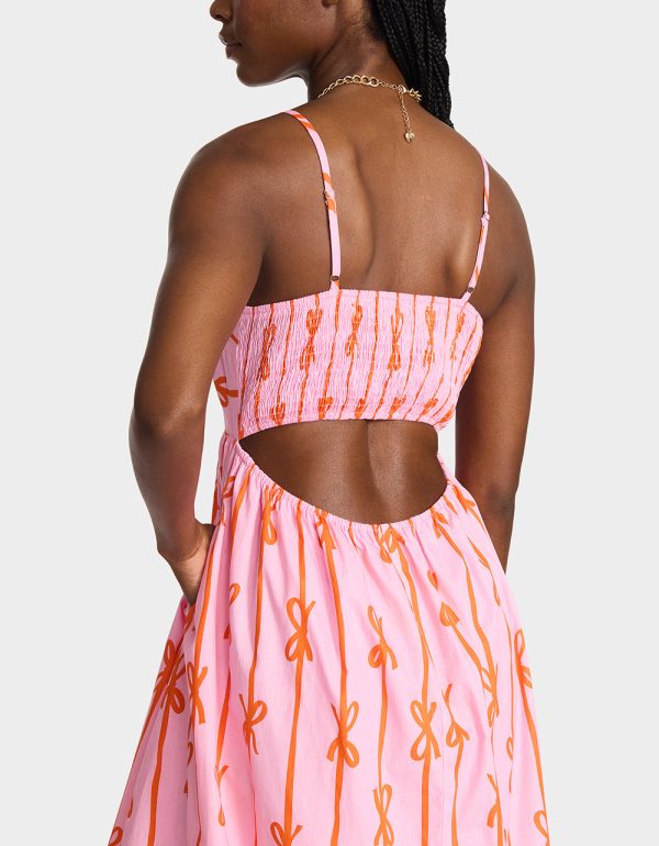 JORDY MAXI DRESS PINK MULTI - Image 2