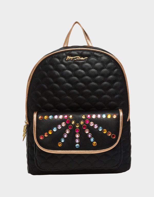 RAINBOW LITE LARGE BACKPACK BLACK | RE:LUV