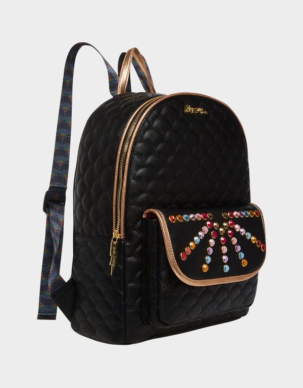 RAINBOW LITE LARGE BACKPACK BLACK | RE:LUV - Image 2