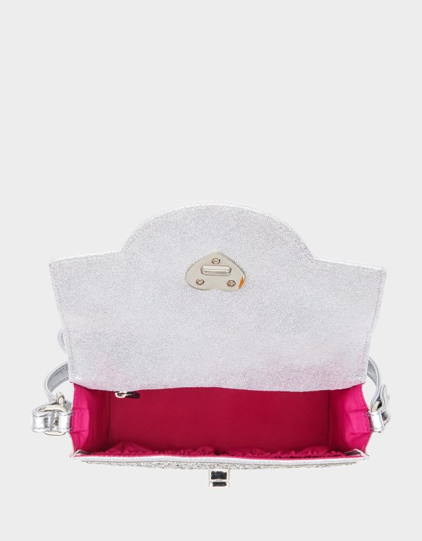 KITSCH MILLION STARS PHONE BAG SILVER - Image 5