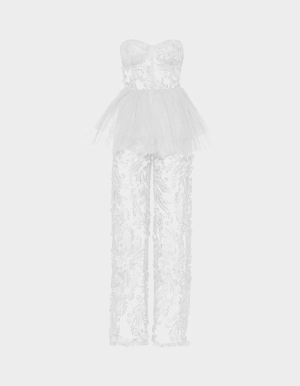 JENNA JUMPSUIT WHITE - Image 7