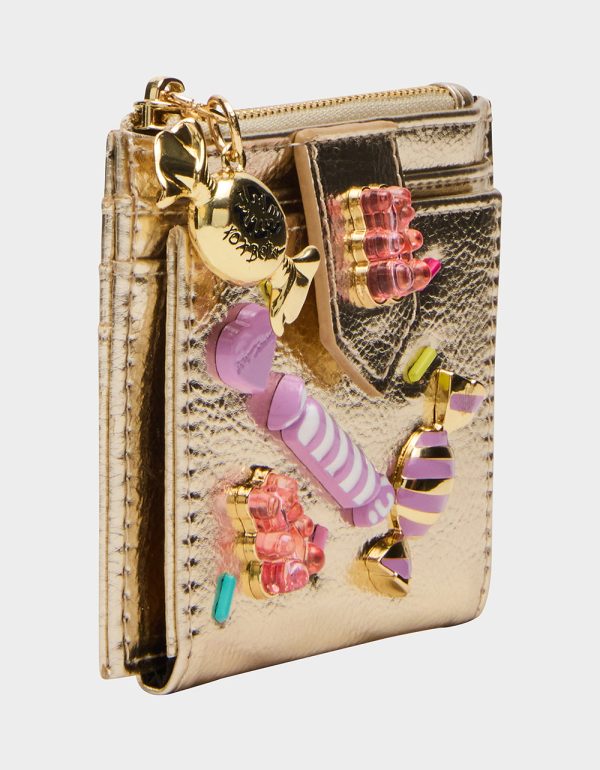 CANDY BIFOLD WALLET GOLD - Image 2