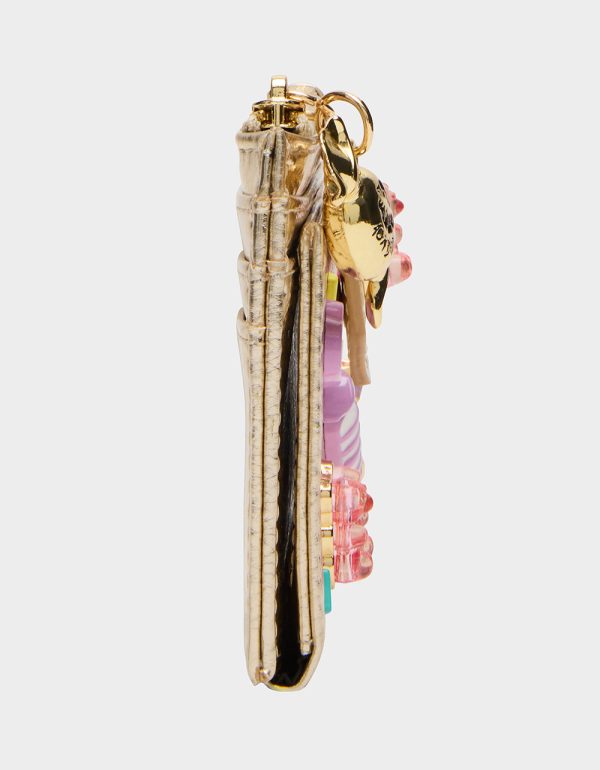 CANDY BIFOLD WALLET GOLD - Image 3