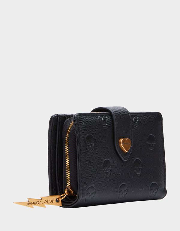 SKULLICIOUS BIFOLD WALLET BLACK - Image 3