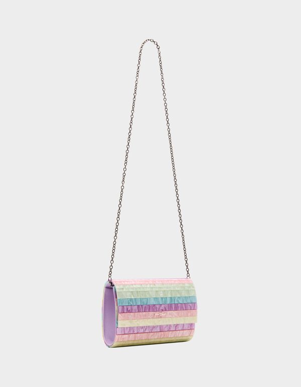STRIP STRIP HOORAY CLUTCH PASTEL - Image 2