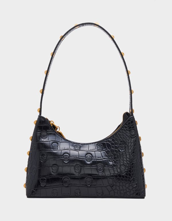 HEADQUARTERS TOP ZIP BLACK