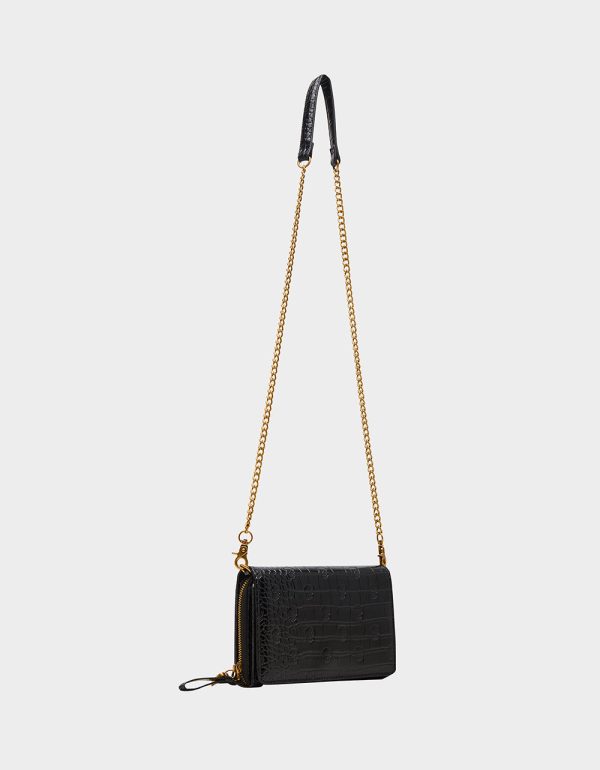 HEADQUARTERS WALLET ON CHAIN BLACK - Image 2