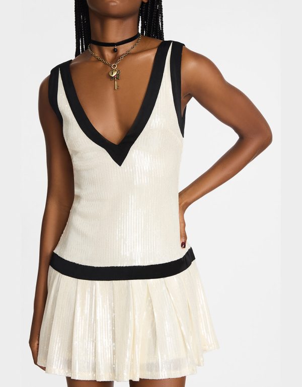 MATCH POINT DRESS WHITE - Image 2
