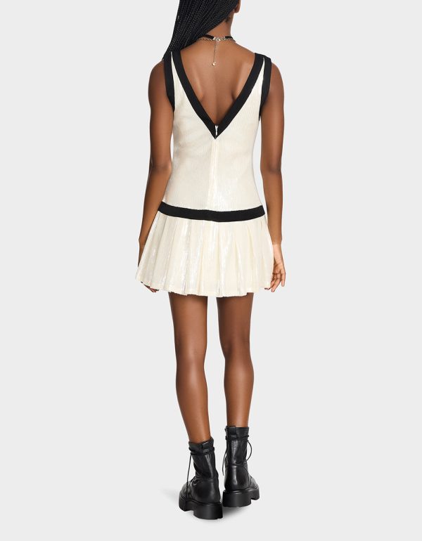 MATCH POINT DRESS WHITE - Image 3