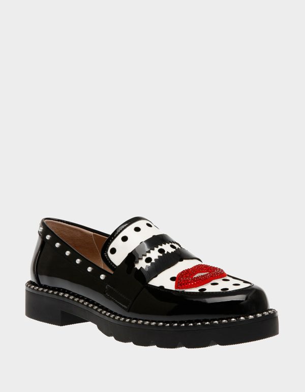 DARIAN-L WHITE BLACK POLKA DOT - Image 3