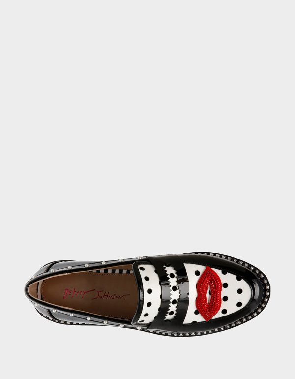 DARIAN-L WHITE BLACK POLKA DOT - Image 7
