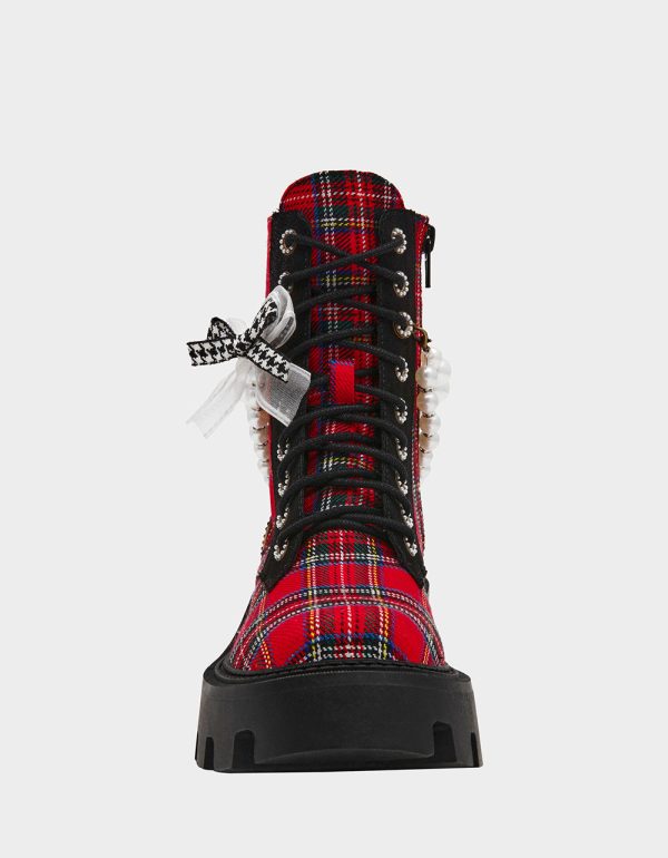 HARIETT RED PLAID - Image 4