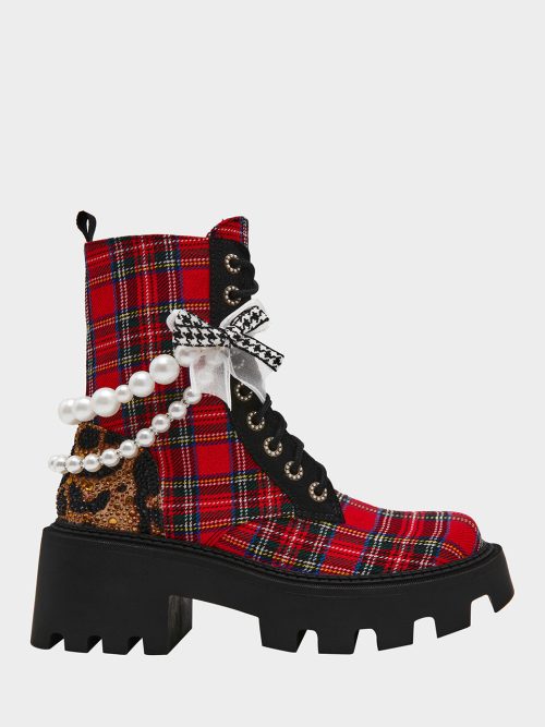 HARIETT RED PLAID