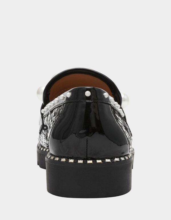 HARLOE BLACK WHITE PLAID - Image 7