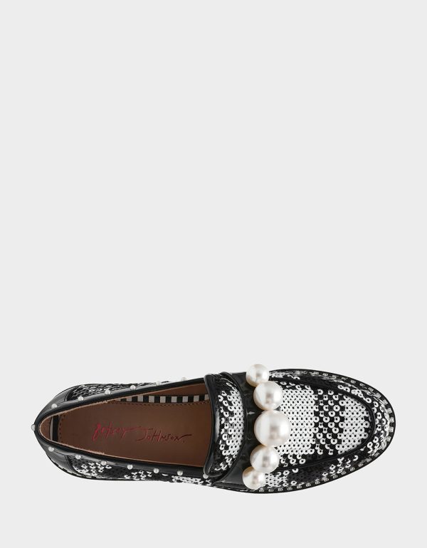 HARLOE BLACK WHITE PLAID - Image 8