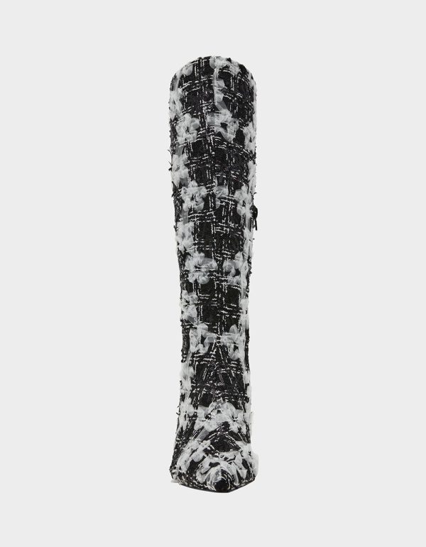 MAXXINE BLACK WHITE MULTI - Image 3