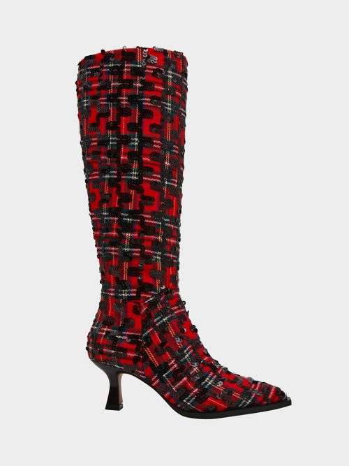 PAMELLA RED PLAID