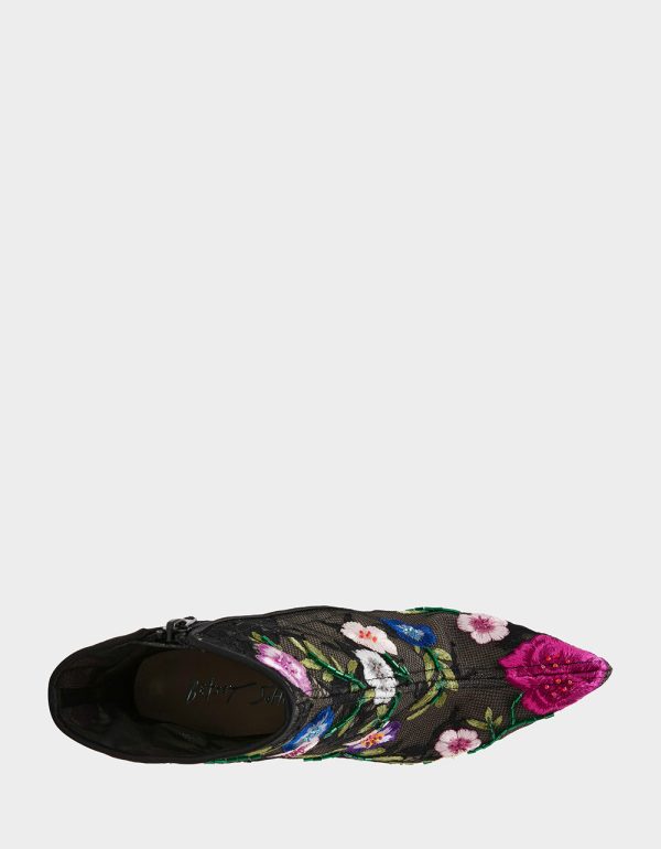 ANITA BLACK MULTI FLORAL - Image 9