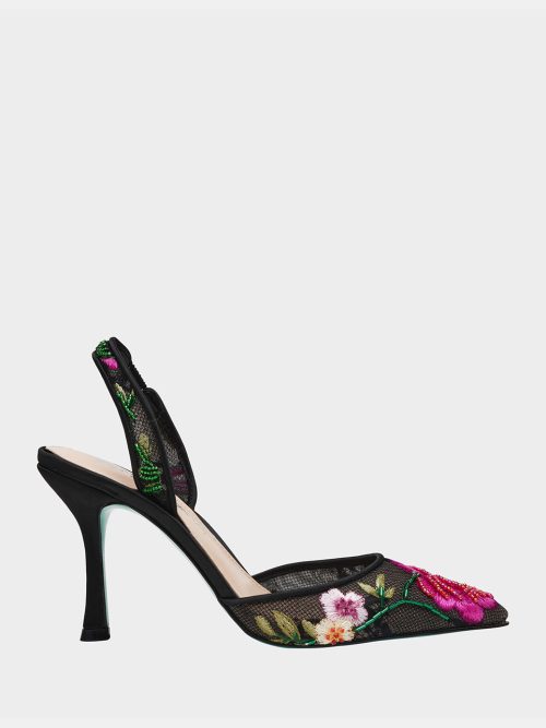 APRIL BLACK MULTI FLORAL