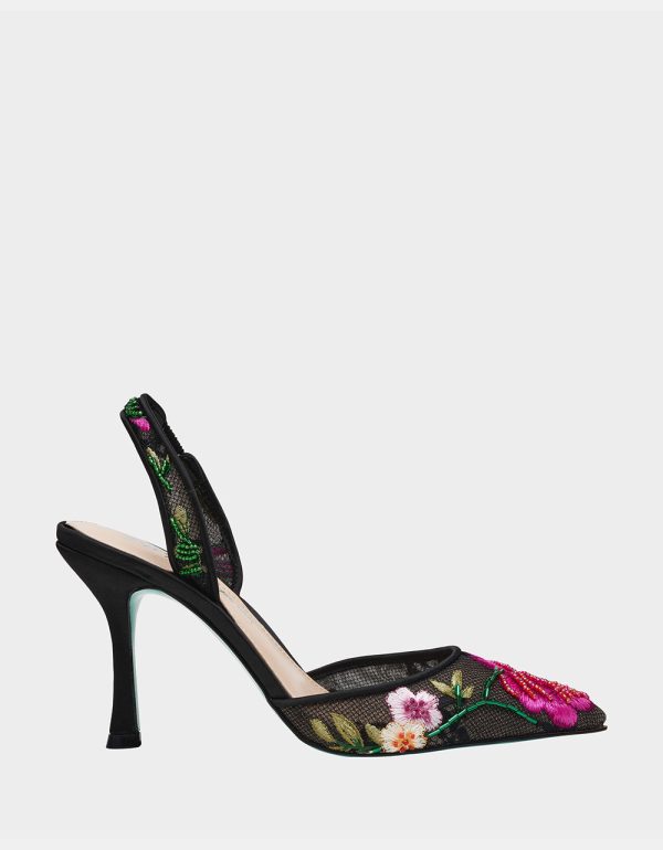 APRIL BLACK MULTI FLORAL