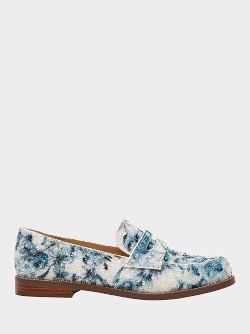 ARON BLUE FLORAL