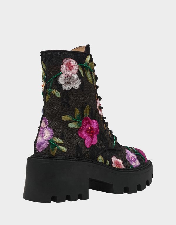 POLLI BLACK FLORAL MULTI - Image 6