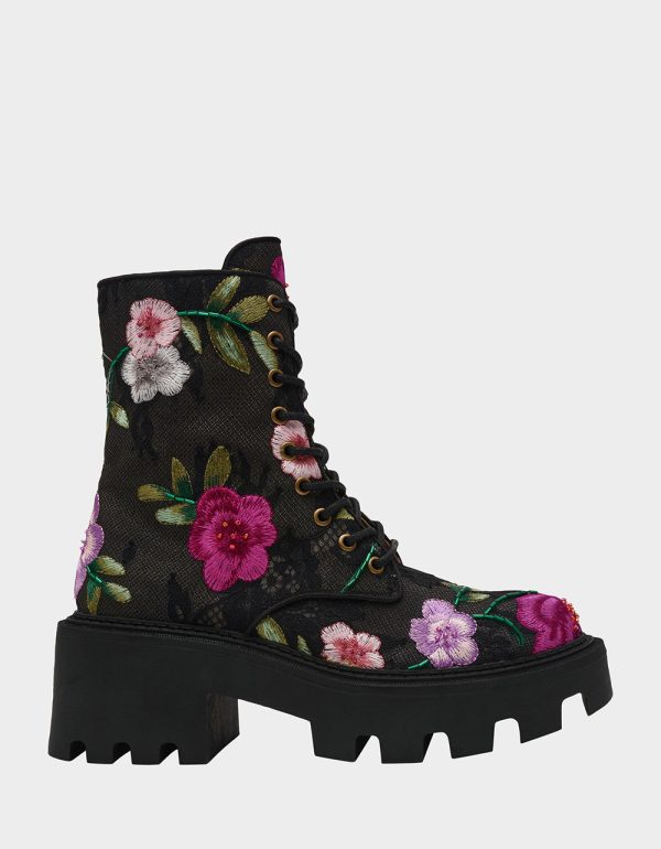 POLLI BLACK FLORAL MULTI