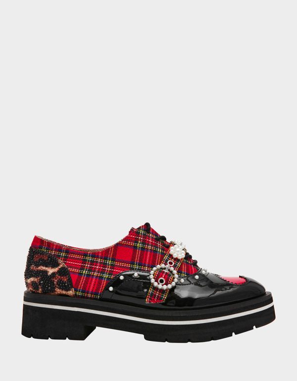 SIMONEE RED PLAID