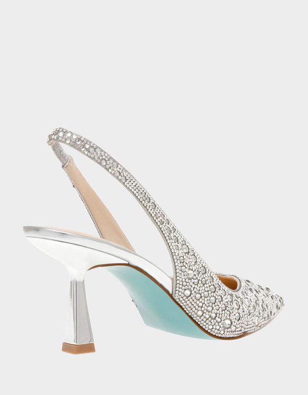 CLARK HEELS SILVER - Image 6