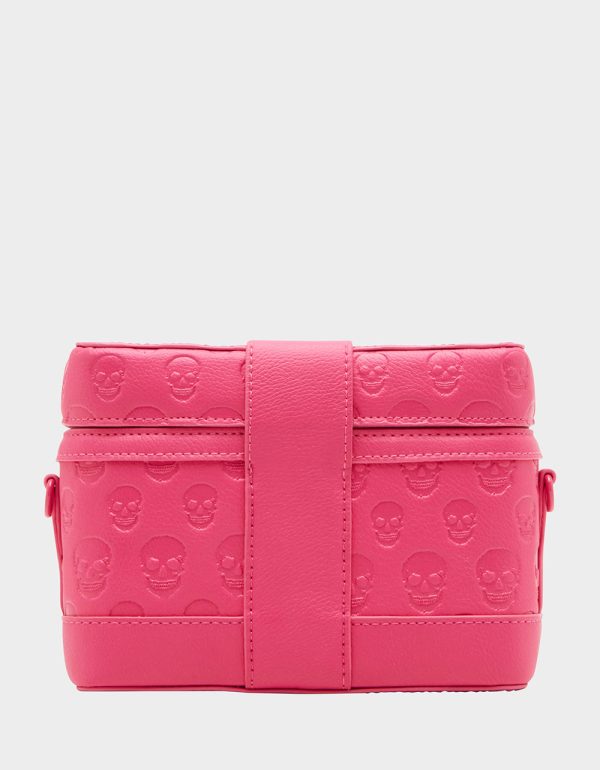 SKULL BOSS VANITY BAG PINK - Image 5