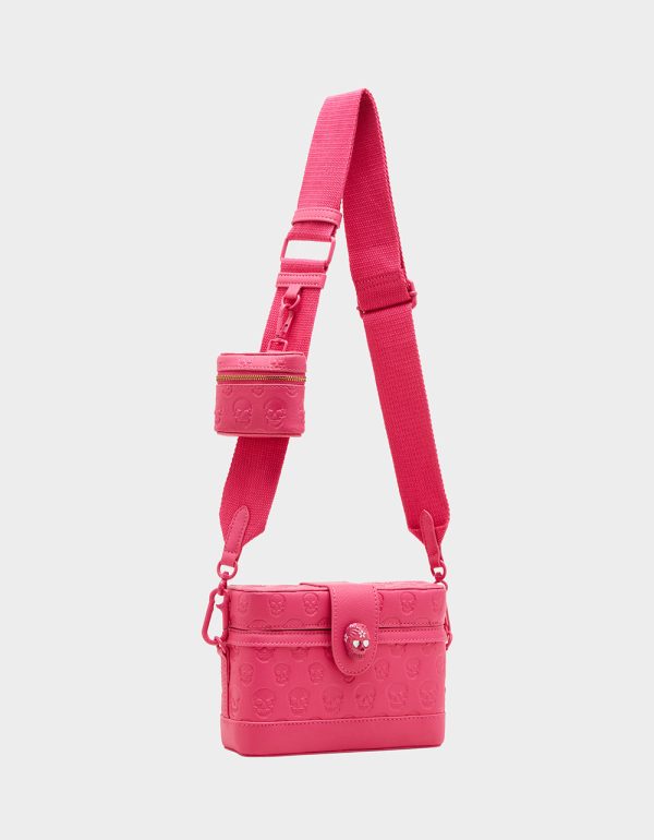 SKULL BOSS VANITY BAG PINK - Image 2