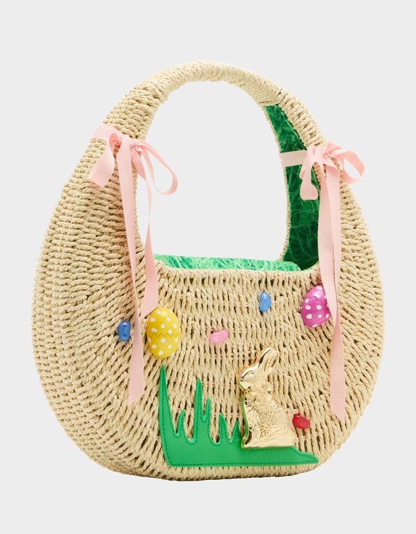 ON THE HUNT WICKER BAG NATURAL - Image 2
