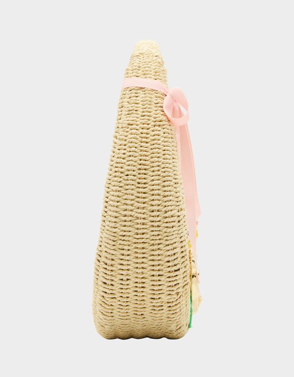 ON THE HUNT WICKER BAG NATURAL - Image 3
