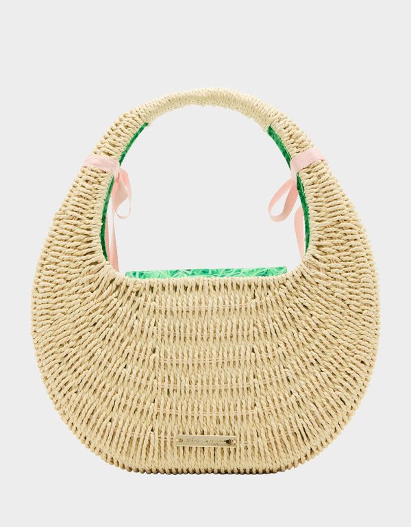 ON THE HUNT WICKER BAG NATURAL - Image 5