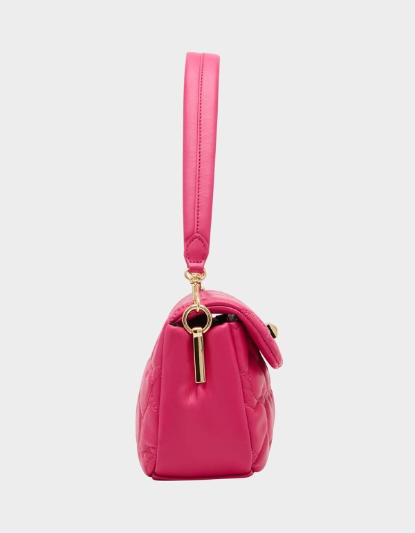 ALWAYS HEART-CORE FLAP SHOULDER BAG PINK - Image 3
