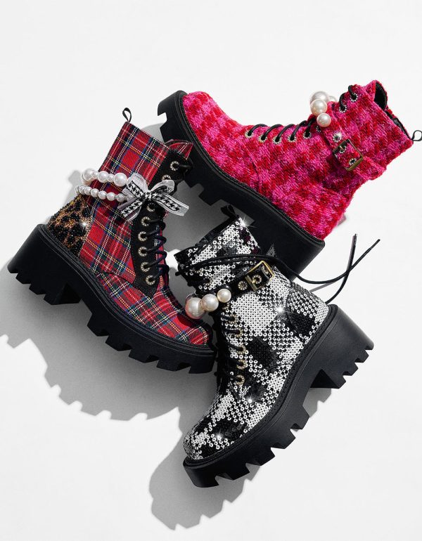 JONNIE BLACK WHITE PLAID - Image 3